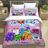 N-Number-Blocks Cartoon Print Bedding Sets Exquisite Supplies Set Duvet Cover Bed Comforter Set Bedding Set Luxury Birthday Gift