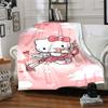 1 шт. Плед Hello Kitty Купидон Легкий фланелевый плед для дивана, кровати, путешествий, кемпинга, гостиной, офиса, дивана, кресла