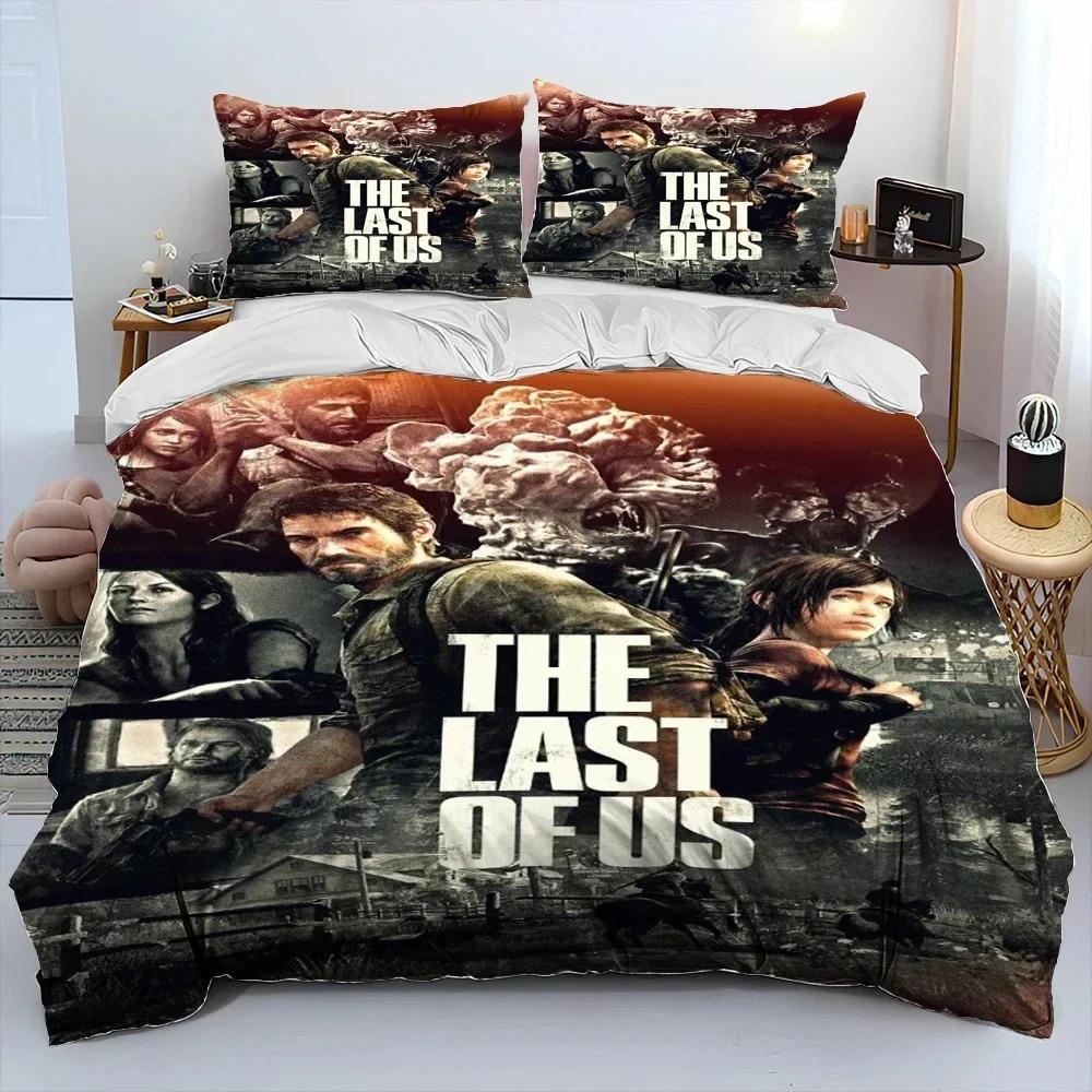 The Last of Us Ужасы ТВ Игра Педро Постельный Комплект Пододеяльник Коллекция Постельного Белья Пододеяльник Наволочка Одеяло king Queen Размер Мальчики Взрослый