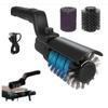 Upgraded Electric Grill Brush, Angle Adjustable Cordless Rechargeable Grill Cleaning Brush