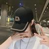 Женская модная корейская кепка-утконос со стразами D, бейсболка с солнцезащитным козырьком на весну/лето