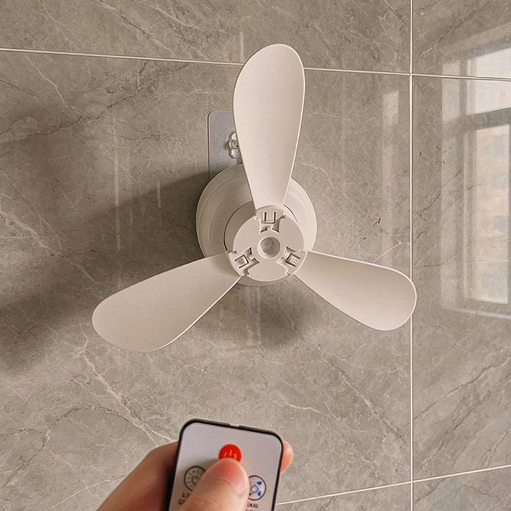 No Punching Small Fan Small Toilet Cooling Fan Artifact Toilet Small Fan Squatting Pit
