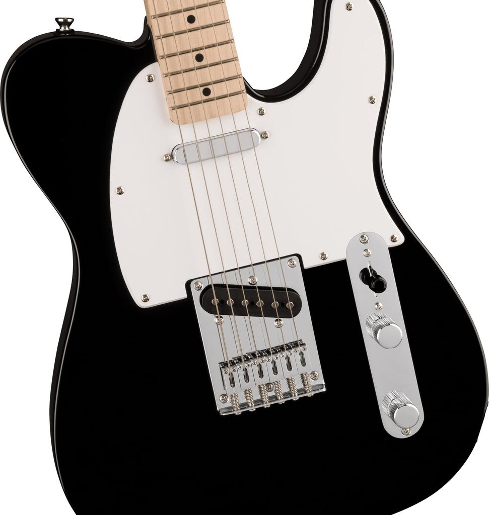 Squier by Fender Squier Sonic™ Telecaster Электрогитара, Кленовый гриф, Белый пикгард, Черный мягкий чехол в комплекте