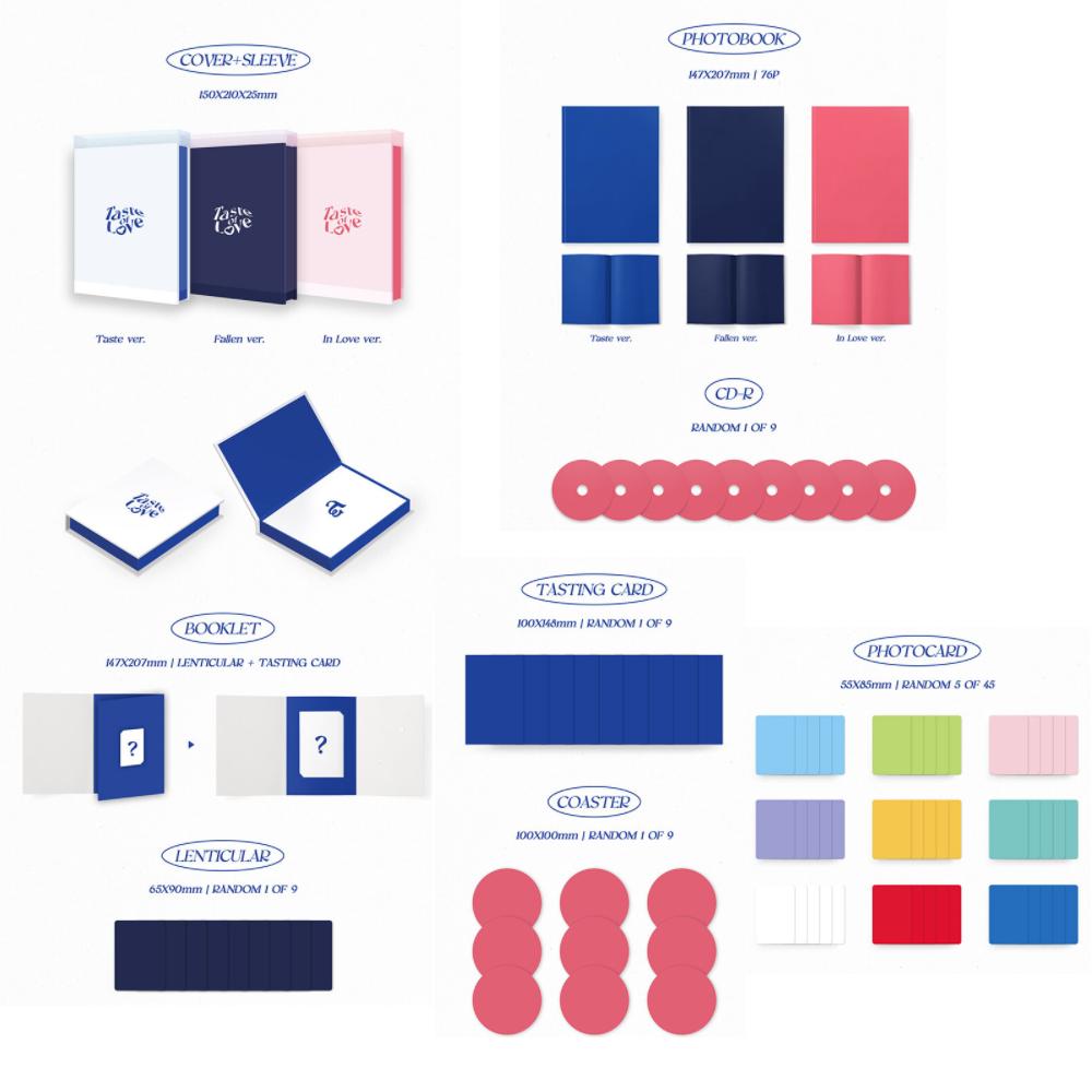 TWICE - 10-й мини-вкус любви (Случайная обложка)