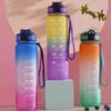 1 Liter Sports Water Bottle BPA Free Portable Leak-proof Drinking Bottles Plastic Drinkware Outdoor Travel Gym Fitness Jugs