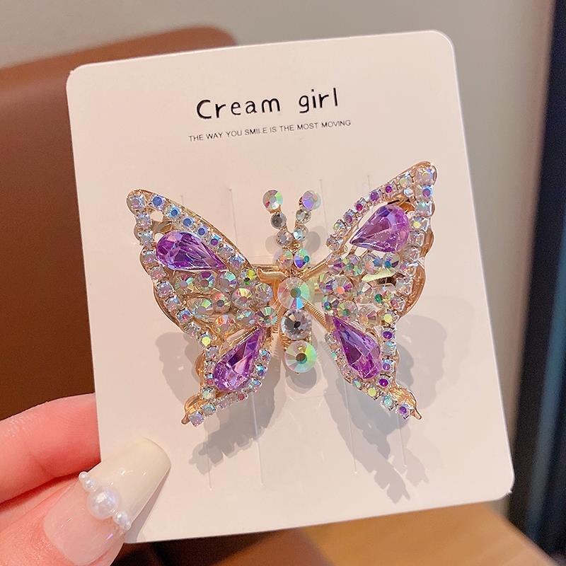 Милые заколки-бабочки для девочек - головной убор феи, боковая заколка для челки