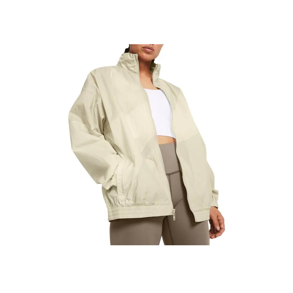 Under Armour Legacy Color Block Waterproof Training Jacket Women Jacket Khaki 1382762-289