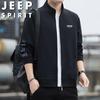 JEEP SPIRIT Men's Stand-Collar Casual Jacket