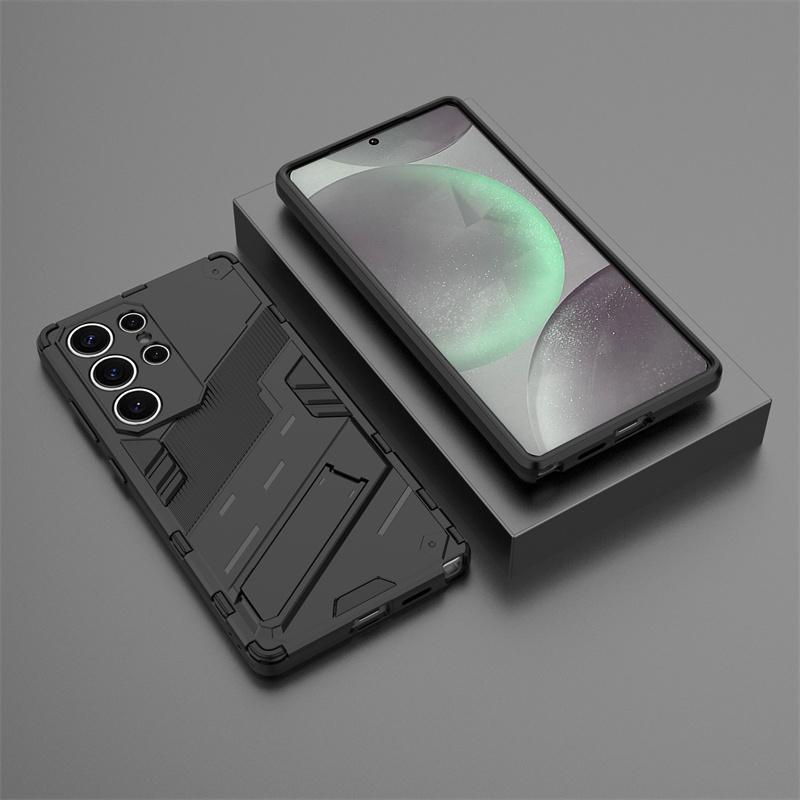 Для Samsung Galaxy S25 S 25 Ultra 5G чехол автомобильный магнитный держатель бронированная задняя крышка для Samsung S25 Plus S25Plus S25+ подставка чехлы