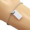 With Logo Bracelet Silver925 6.8g Women Used