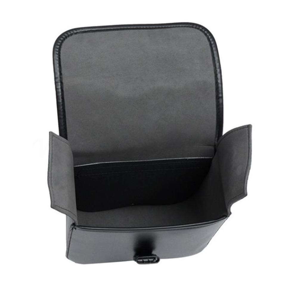 Задние сумки для мотоцикла, водонепроницаемая изысканная седельная сумка, прочная износостойкая боковая сумка из искусственной кожи, ящик для хранения седельной сумки