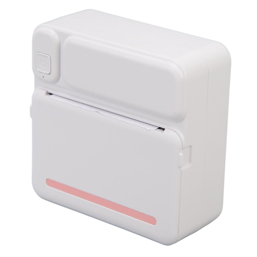 Принтер для наклеек Термопринтер Портативный Бесчернильный Принтер для телефона с приложением для детей Учебные заметки Фотографии Чеки