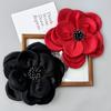 3D Flower Corsage Applique Rhinestone Decor Sweater Dress Blouse Decor DIY Stitching Patch Clothing