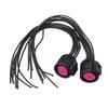 2PCS Headlight Connector Plug Pigtail 68285243AA Stable Connection Wiring Harness Headlamp