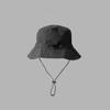 Summer Waterproof Bucket Sun Hats Foldable Adjustable Drawstring Fisherman Cap