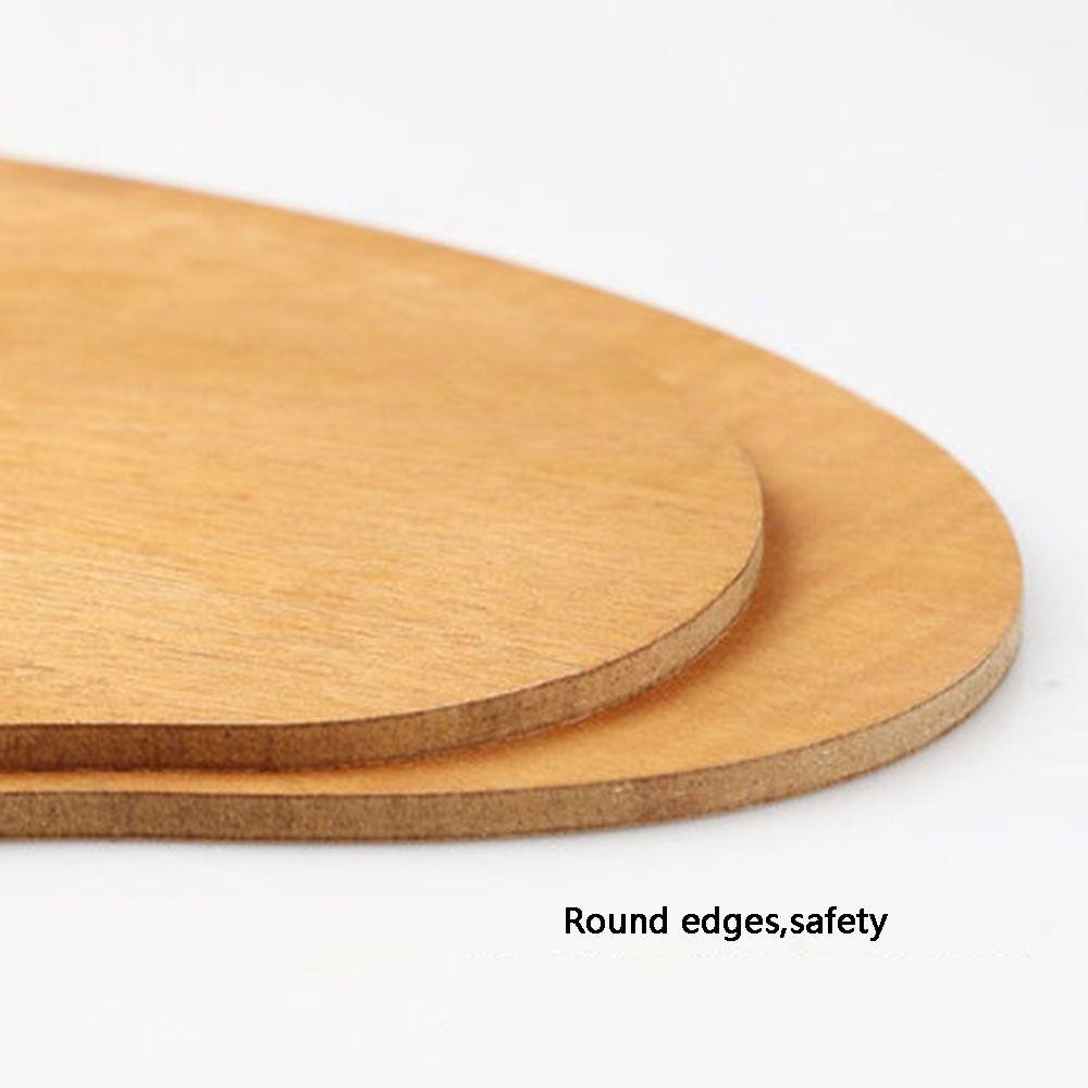 Painting Color Oil Paint Palette Wooden Acrylic Pallets Practical Color Mixing Board  Kids