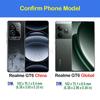 Transparent Silicone Case For Realme GT 7 6 6T 7T GT7 Pro GT7T GT6T PC Back TPU Bumper Shockproof Clear Phone Cases Cover