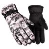 Winter Outdoor Riding Piled Thickened Warm Ski Gloves