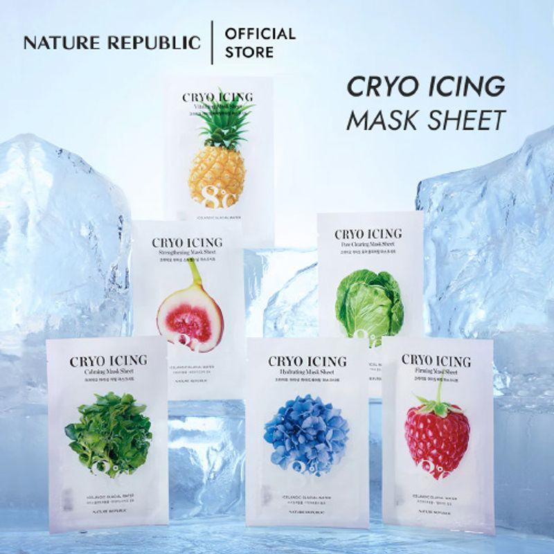 Nature Republic Успокаивающая маска-патч с крио-эффектом (6 типов)
