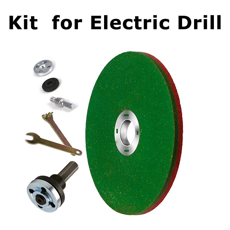100 мм шлифовальный круг утолщенный отрезной диск из нержавеющей стали абразивный полировальный диск двухсторонний используется для металла, камня и стали