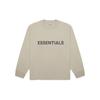 Fear of God Essentials Long-Sleeve T-Shirt Unisex Tops Olive FOG-FW20-201