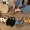 Модная обувь Летние клоги Женские тапочки Перекрещенные Роскошные шлепанцы Пляжные Мягкие Дизайнерские Резиновые Этнические туфли Резиновые тапочки Перекрещенные