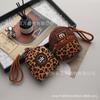 New Creative Leopard Print Keychain Car Pendant H Home Mini Book Bag