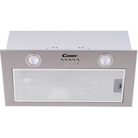 Groupe filtrant - CANDY - CBG625/1XGG - LED - Largeur 52 cm - Débit d'air 195.3 m3/h