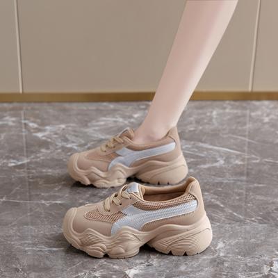 CRLAYDK Модные женские кроссовки для ходьбы из сетки без застежек для медсестры, дышащие кроссовки на платформе, удобные повседневные туфли для тенниса