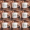 Mom Dad Est 2024 Enamel Mugs Family Matching Party Beer Drink Juice Coffee Cups Personalized Parents Mug Baby Announcement Gifts