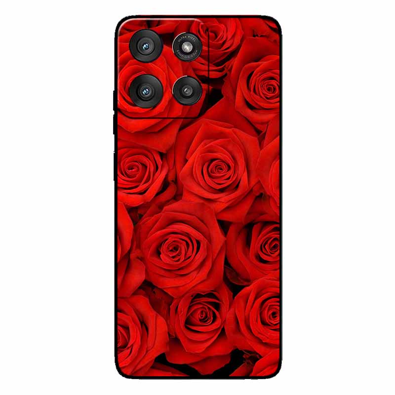 Для Motorola Moto G56 G86 Чехол Модный Защитный Силиконовый Задний Чехол Для Moto G86 5G ТПУ Задняя Крышка Телефона Capa MotoG56 5G Волк Funda