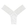 Женские трусы с низкой посадкой и бесшовным декором бантом, прозрачные кружевные сексуальные стринги
