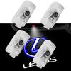 Yaoperfor HD LED Door Welcome Lights for Infinity Compatible with Lexus and NX Series Vehicles 4-Piece Doors, IS, RX, LX, GS, LS, ES, UX,