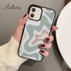 Liquid Swirl Contemporary Abstract In Light Sage Green Grey Phone Case for iPhone 11 12 13 14 Pro Max Mini XR XS SE2020 7 8 Plus