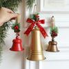 Christmas Bell Pendant Metal Iron Art Creative Christmas Ornament Door Hanging Wall Hanging Decorative Scene Ornament