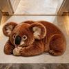 Absorbent Animal-shaped Rug Multiple Sizes Living Room Carpet Bathroom Floor Mat  Entryway Decor