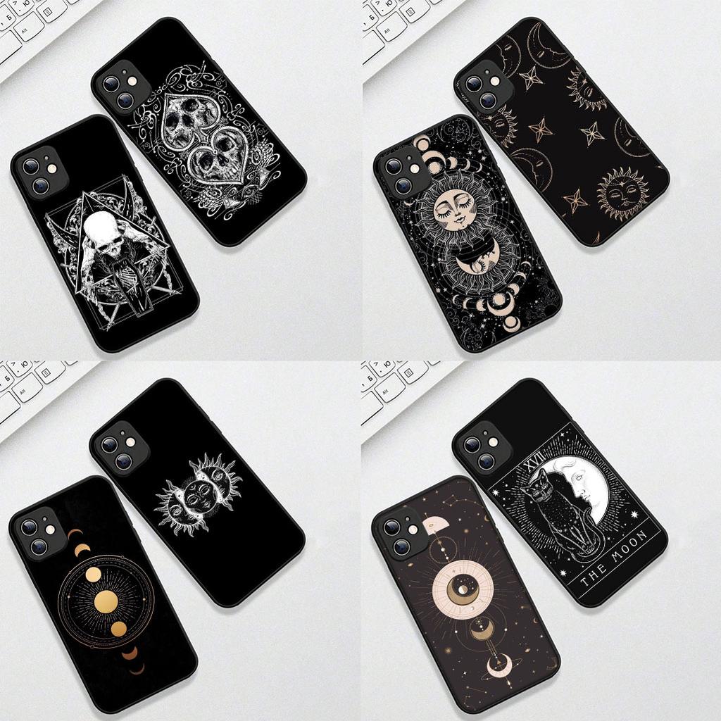 Witches Moon Tarot Mystery Totem Divine Witch for OPPO A40 A80 A60 A38 A79 A15 A16 A17 A18 A58 A78 A57 A53 A40M 4G 5G Phone Case