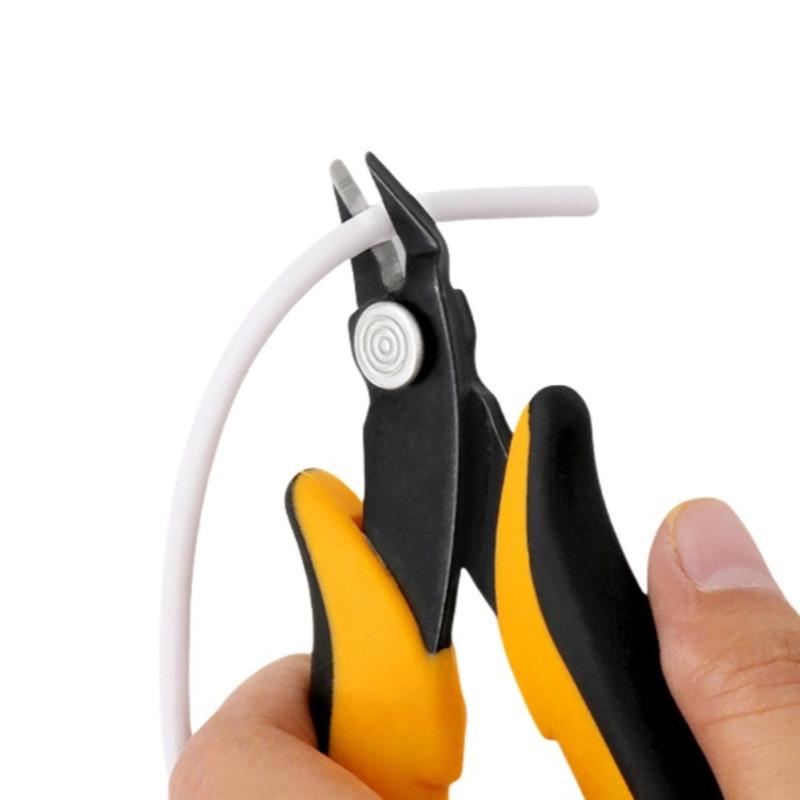 Side Snips Electronic Pliers Diagonal Pliers Wear-resistant Electrician Pliers Durable Hand Tools Electrical Cable Cutters Mini