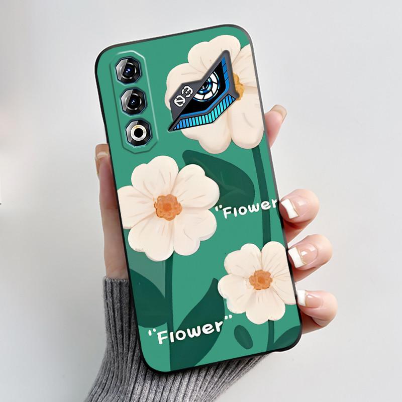 For ZTE Nubia Neo 3 Neo3 GT 5G Case Z2465N Shockproof Silicone TPU Butterfly Flower Back Cover For Nubia Neo 3GT Soft Phone Case