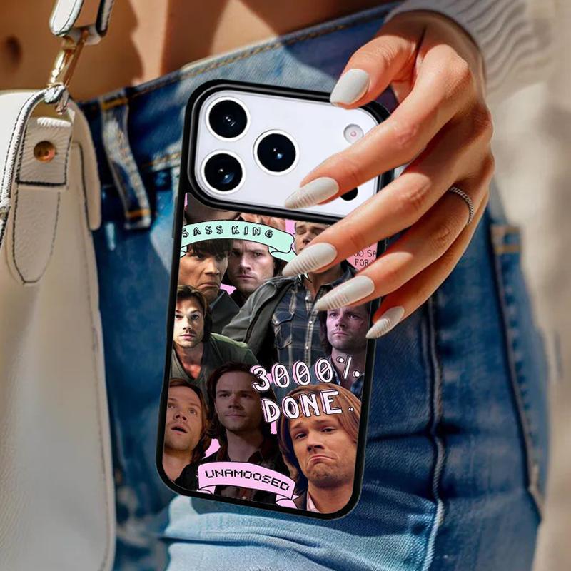 Supernatural Collage Phone Case For iPhone 17 Air 14 15 13 12 Max Cover For Apple 16e 11 Pro Max Plus Coque