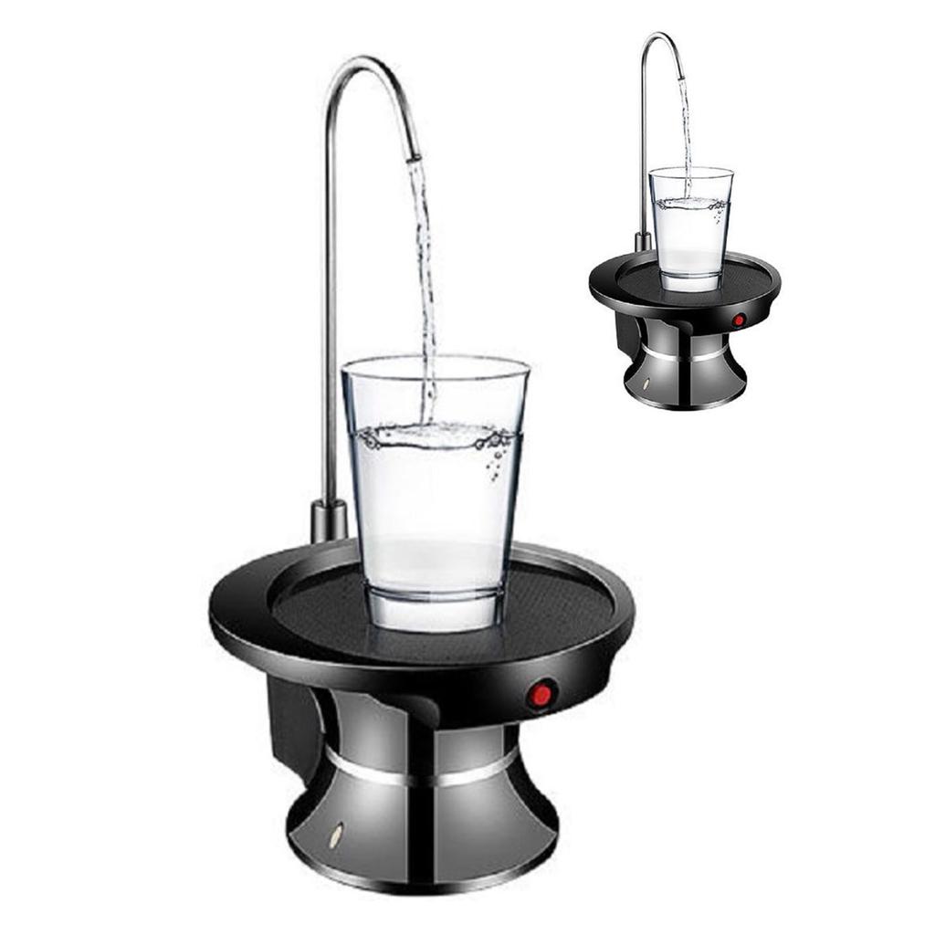 Электрический насос для подачи воды, перезаряжаемый, сильная мощность, быстрый отток, низкий уровень шума, большой поднос для питья