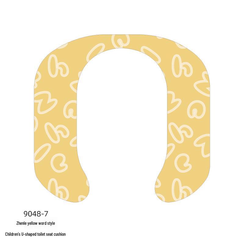 Детская мультяшная самоклеящаяся моющаяся подушка-накладка на сиденье унитаза