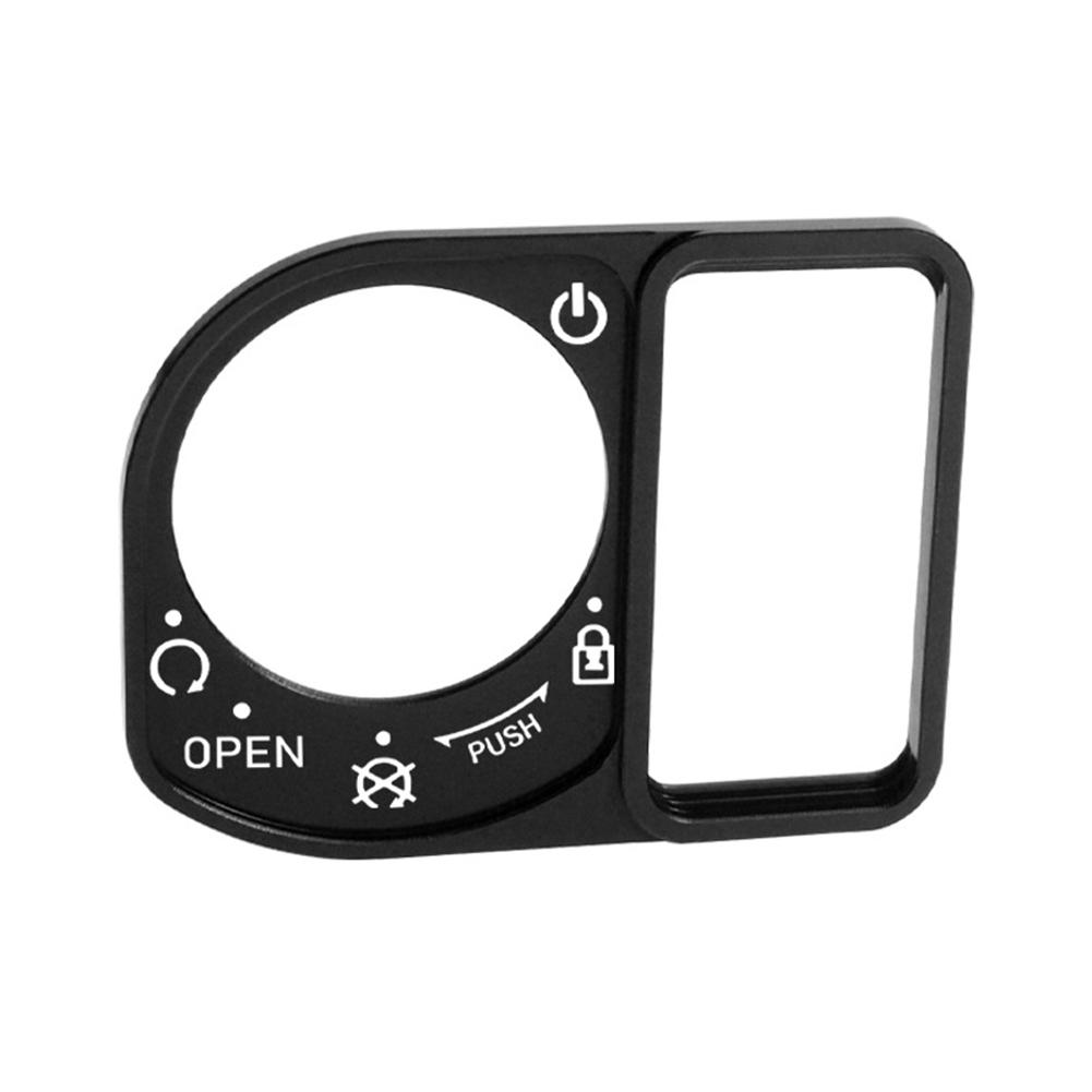 Крышка переключателя зажигания мотоцикла из алюминиевого сплава, защитная крышка кнопки электрического замка для Honda PCX150 PCX125 ADV150