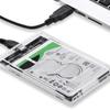Прозрачный внешний корпус для жесткого диска 2,5 или 3,0 дюйма HDD SSD Micro-b на USB 3.1 Корпус для диска 4 ТБ Совместимый UASP SATA III Ноутбук