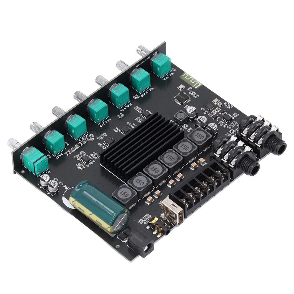 Модуль цифрового усилителя Bluetooth 2.1-канальная плата усилителя мощности с поддержкой AUX USB-диска