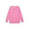 Sportswear Phoenix Fleece Solid Color Crewneck Pullover Sweatshirt Women Sweatshirt Playful-Pink DQ5734-675