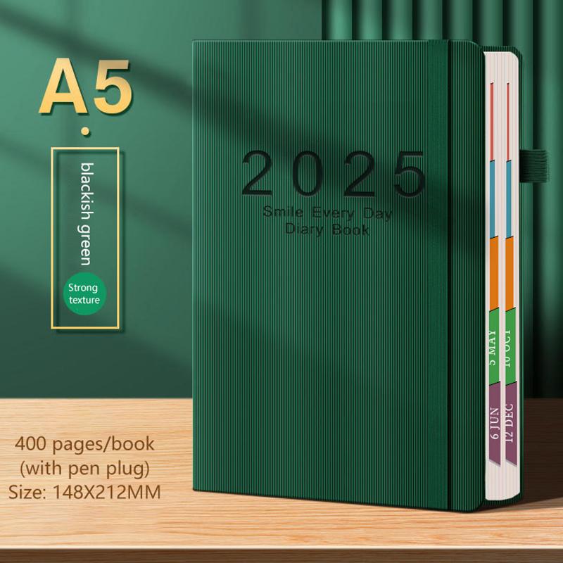 Простой ежедневник План управления бизнесом Блокнот Календарь Блокнот Блокнот для повышения эффективности Офисная принадлежность Студенческие канцелярские товары