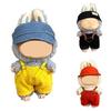 First And Second Generation Baby Clothes 17cm Doll Sitting Party Clothes Accessories Overalls