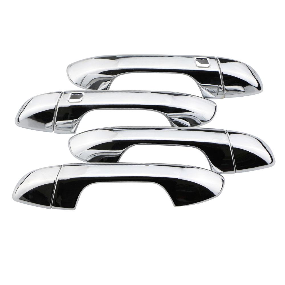 ABS Chrome Car Door Handle Protection Cover Doors Handle Covers Sticker for Kia Sportage QL KX5 2016 2017