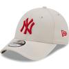 Кепка мужская New Era NY Yankees League Essential 9Forty - Бежевая - 60240312